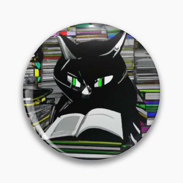 Item preview, The Furry Bookworm: A Cat's Stacked Reading Habits designed and sold by akanahdyer.