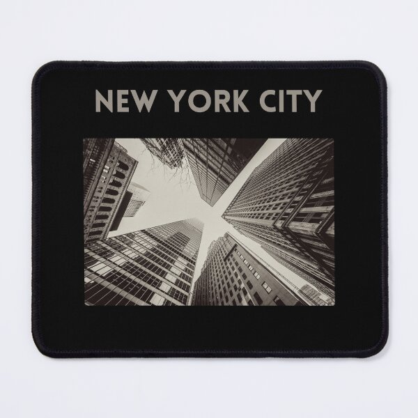 Item preview,  Photo Extreme Angle Looking Up Skyscrapers New York City Design designed and sold by EarthArtDesigns.