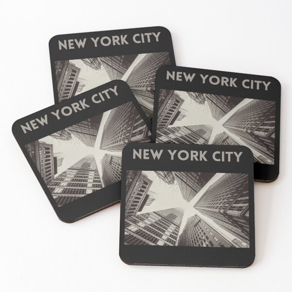 Artikelvorschau, Foto extremer Winkel nachschlagen Wolkenkratzer New York City Design entworfen und verkauft von EarthArtDesigns.