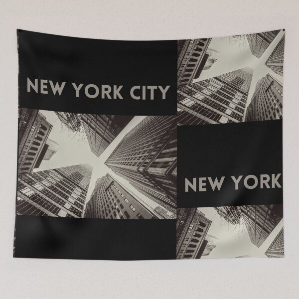 Item preview,  Photo Extreme Angle Looking Up Skyscrapers New York City Design designed and sold by EarthArtDesigns.