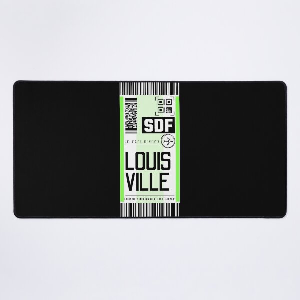 LOUISVILLE SDF classic luggage tag flight stickers Metal Print