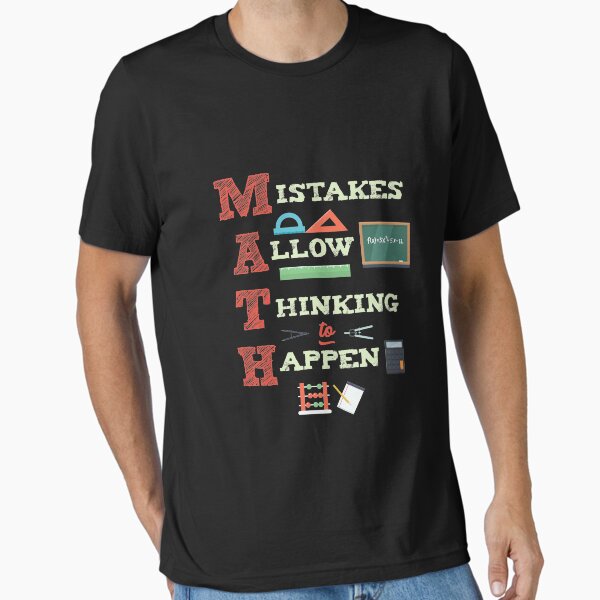 Item preview, Mistakes Allow Thinking To Happen Math Teacher  designed and sold by Mikeyy109.