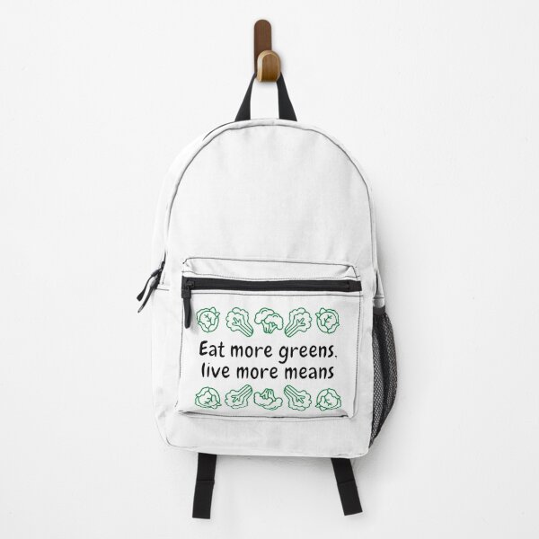 Item preview, Eat more greens, live more means designed and sold by SzafaAlladyna.