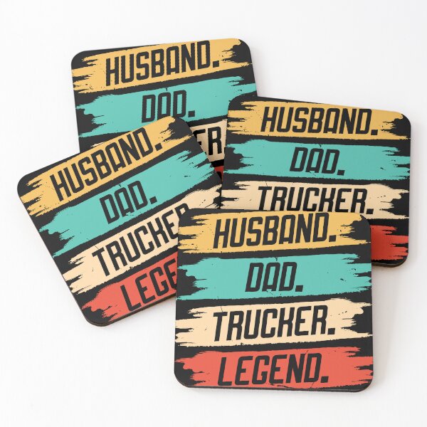 Item preview, Husband. Dad. Trucker. Legend. | trucker designed and sold by teez4dayz.