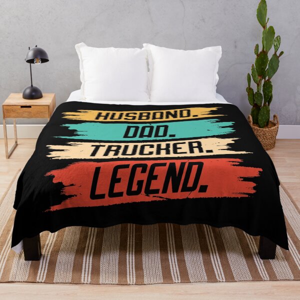 Item preview, Husband. Dad. Trucker. Legend. | trucker designed and sold by teez4dayz.