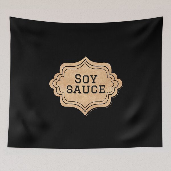 Item preview, Soy sauce kitchen pantry label designed and sold by dannyjar.