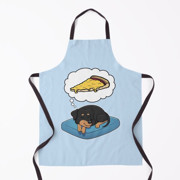 Item preview, Miniature Pinscher dreaming about Cheese Pizza designed and sold by DoggieDelights.