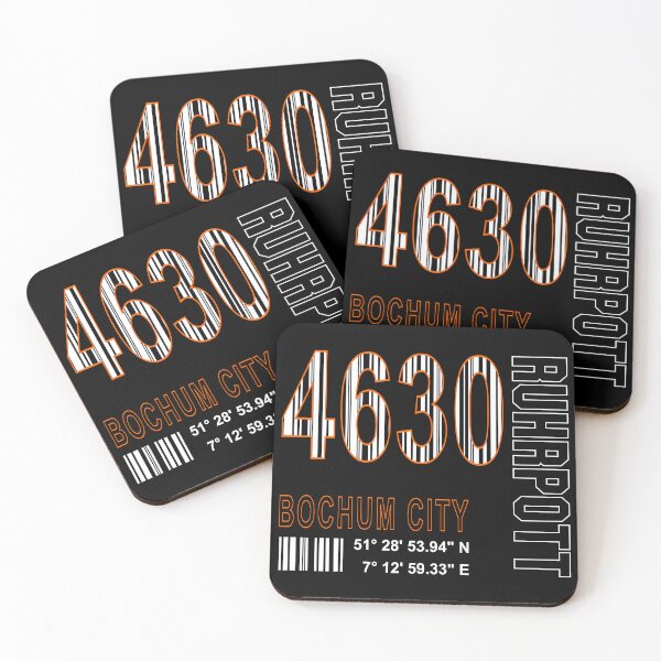 Item preview, Bochum City old zip code designed and sold by kohlenjunge.
