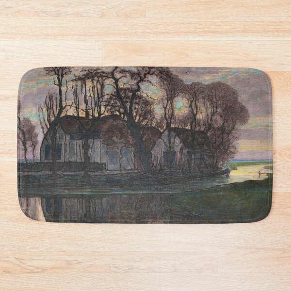 Item preview, Farm Near Duivendrecht, In The Evening, 1916 by Piet Mondrian designed and sold by BossyCatHome.