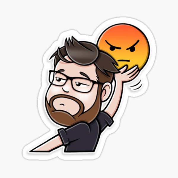 Item preview, PTKDev Stickers - Grr Reation designed and sold by ptkdev.