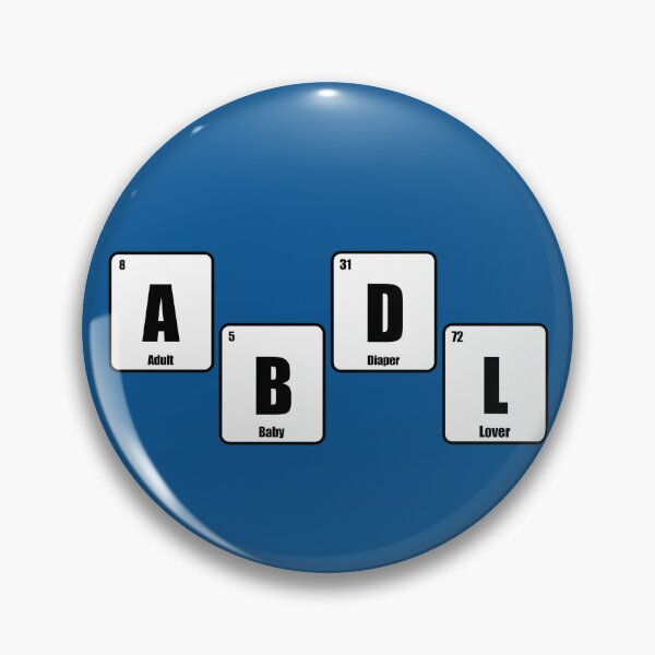 Aperçu de l'œuvre ABDL - logo périodique dispersé créée et vendue par DF3.
