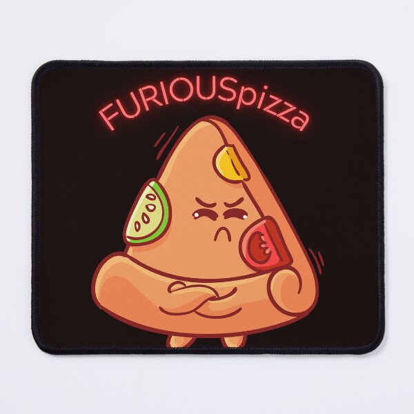 Item preview, Furious pizza designed and sold by Anitkaaa.