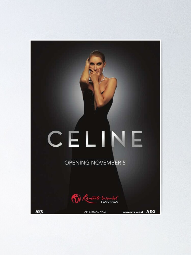 Discover Céline Dion Chanteuse Poster