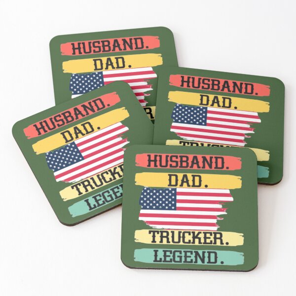 Item preview, Husband Dad Trucker Legend designed and sold by HomeFeeling.
