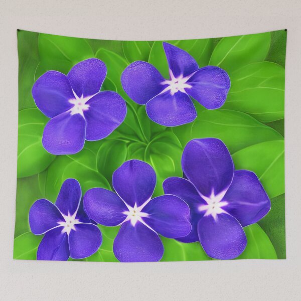Item preview, Annual vinca flowers designed and sold by gramizzia.