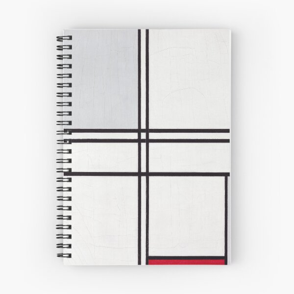 Item preview, Composition (No. 1) Gray-Red (1935) by Piet Mondrian designed and sold by BossyCatHome.