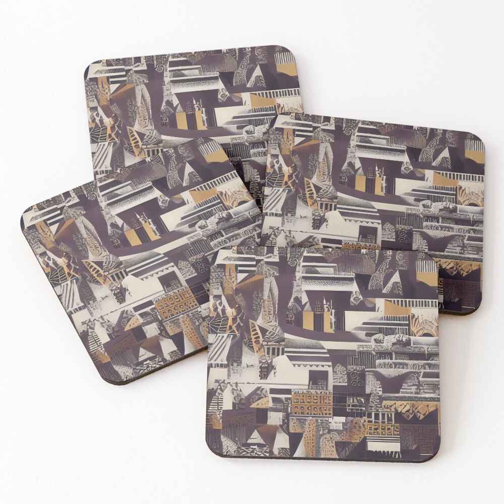 Item preview, Coasters (Set of 4) designed and sold by threlando.
