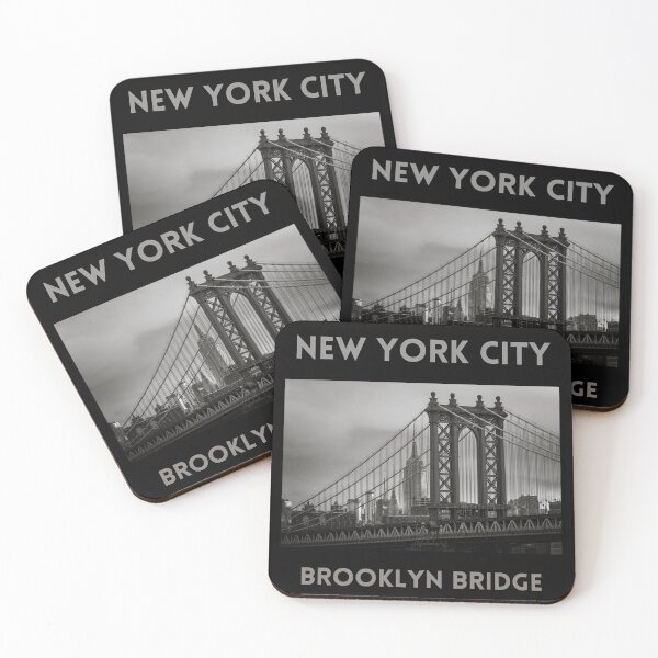 Item preview, Photo Brooklyn Bridge Manhattan New York City Design designed and sold by EarthArtDesigns.