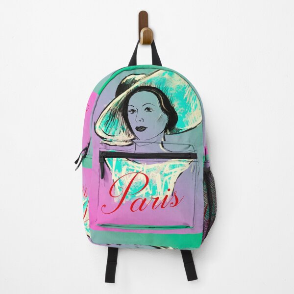 Item preview, A cute lady in a hat. Inscription Paris designed and sold by Arzu Abbas.