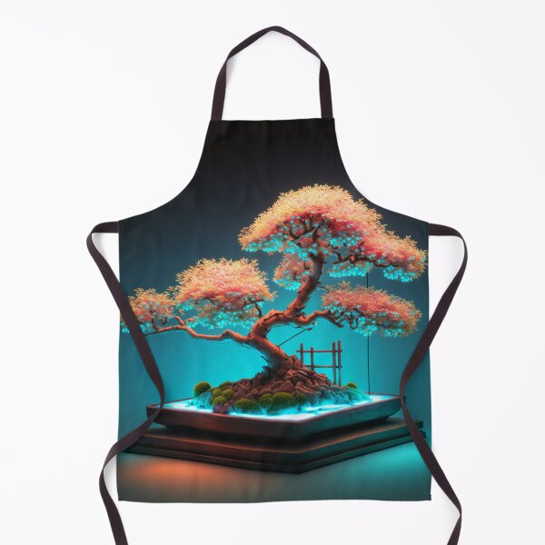 Item preview, Bonsai Tree Art-Neon Lights Bonsai Tree designed and sold by letsgetinspired.