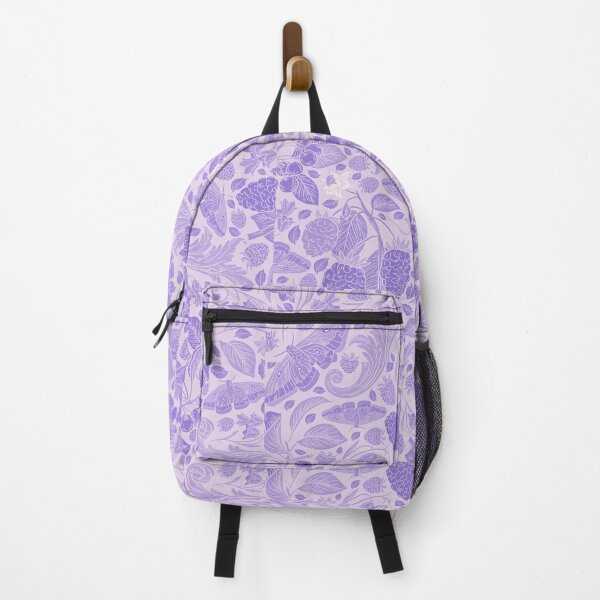 Item preview, White and purple floral Surface Pattern designed and sold by whatIsTheCase.