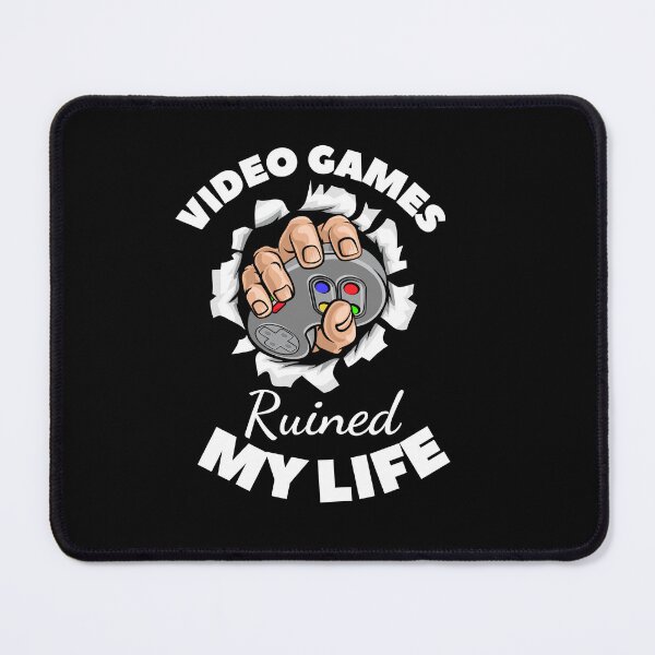 Item preview, Video Games Ruined My Life designed and sold by koki4you.