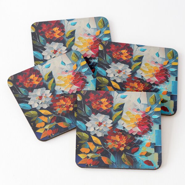 Item preview, Modern Abstract Flowers designed and sold by kamionari.