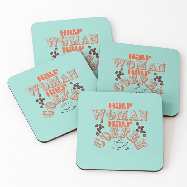 Item preview, Half Woman Half Coffee designed and sold by Marilia Rosado Studio.