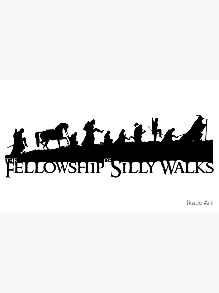 The Fellowship of Silly Walks by ikadoart