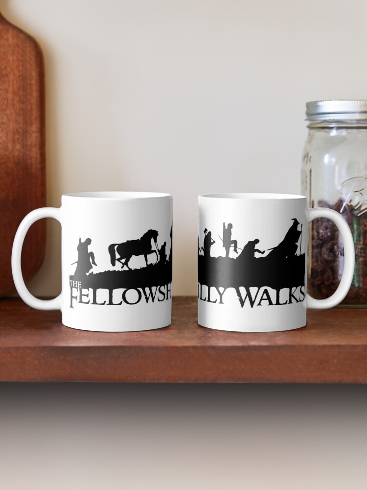 Alternate view of The Fellowship of Silly Walks Mug