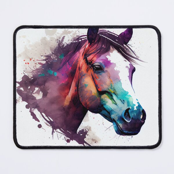 Item preview, Beautiful Horse Head - Watercolour designed and sold by Mitch-Angelo.