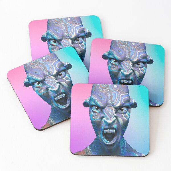 Item preview, aggressive avatar designed and sold by tribo de um só.