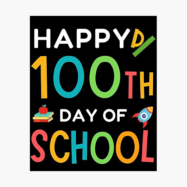 Item preview, 100 Days Of School Happiness designed and sold by naitine ⭐⭐⭐⭐⭐.