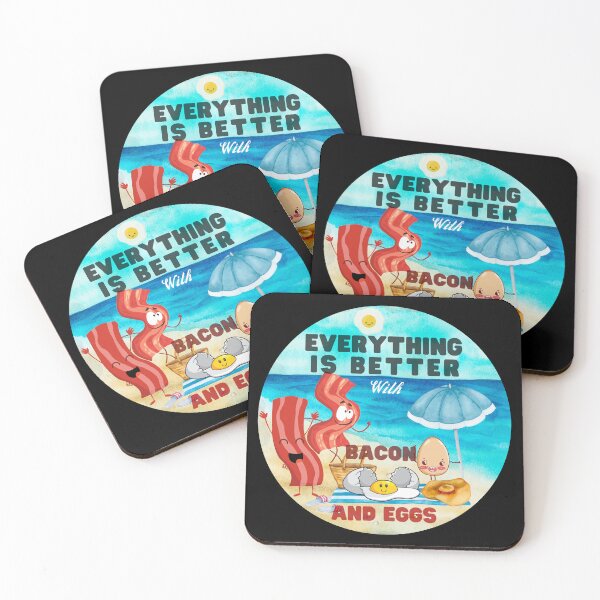 Item preview, Everything Is Better With Bacon And Eggs designed and sold by Novelty-Shirts.