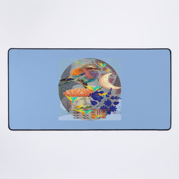 Item preview, birdy naive folk art designed and sold by Aquila Light Pictures.