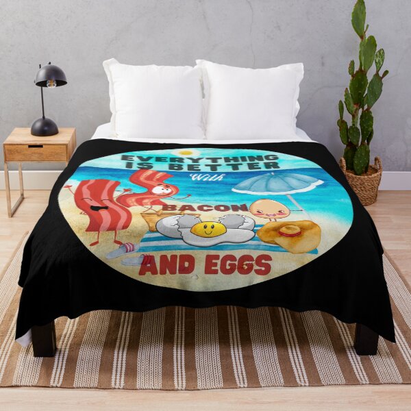 Item preview, Everything Is Better With Bacon And Eggs designed and sold by Novelty-Shirts.