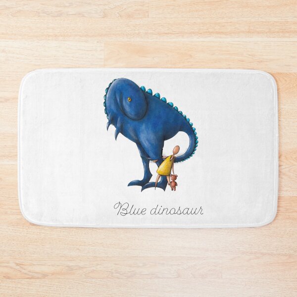 Item preview, Blue Dino (English text) designed and sold by Ansalart.