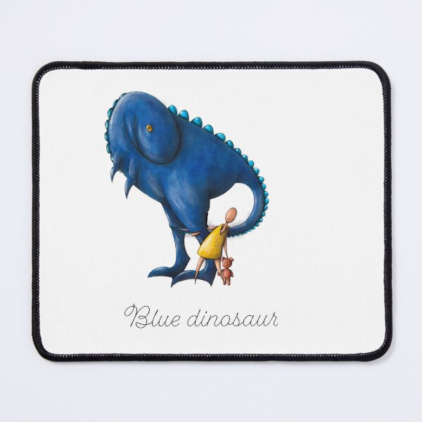 Item preview, Blue Dino (English text) designed and sold by Ansalart.