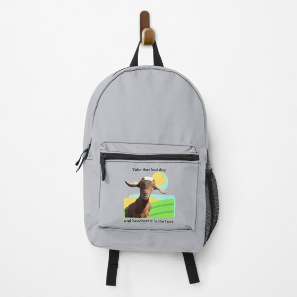 Item preview, Bad Day Headbutts | Cute Goats | Funny Goats | Goat Puns designed and sold by PistolRidgeFarm.