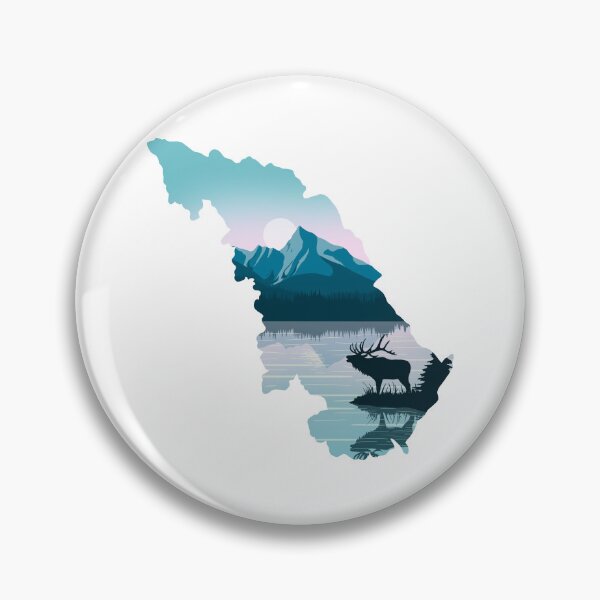 Item preview, Jasper National Park, map, landscape and nature designed and sold by landscapeworlds.