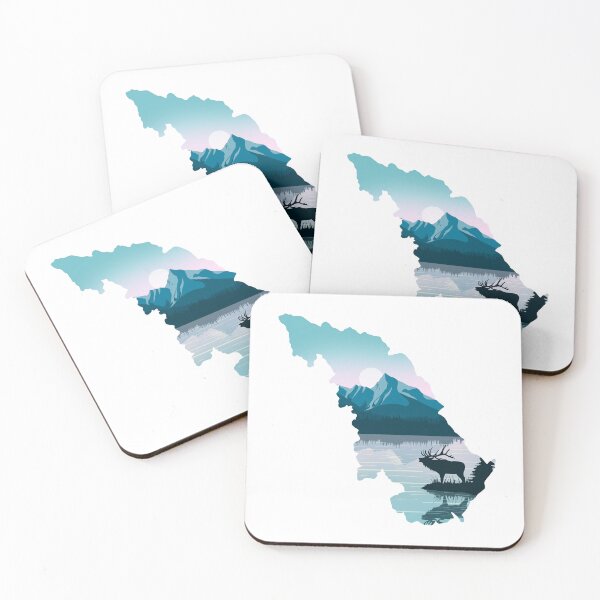 Artikelvorschau, Jasper National Park, Karte, Landschaft und Natur entworfen und verkauft von landscapeworlds.