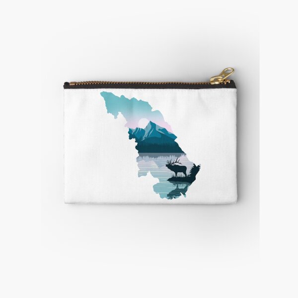 Item preview, Jasper National Park, map, landscape and nature designed and sold by landscapeworlds.