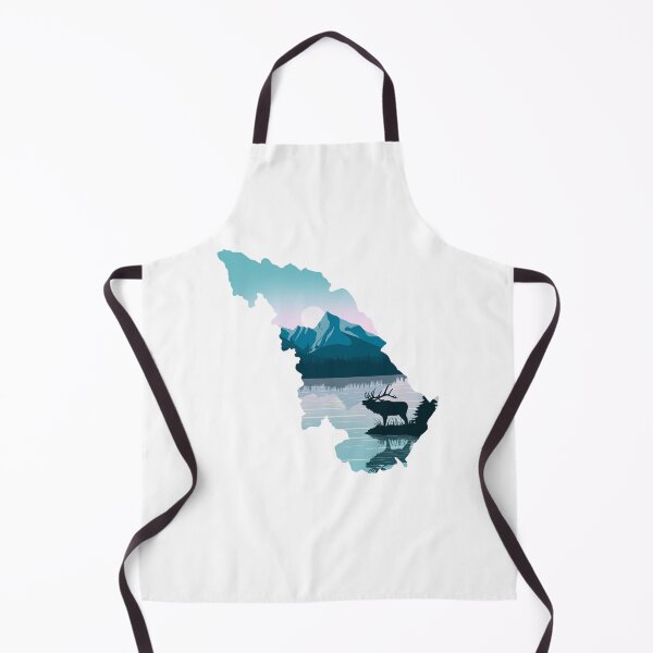 Item preview, Jasper National Park, map, landscape and nature designed and sold by landscapeworlds.