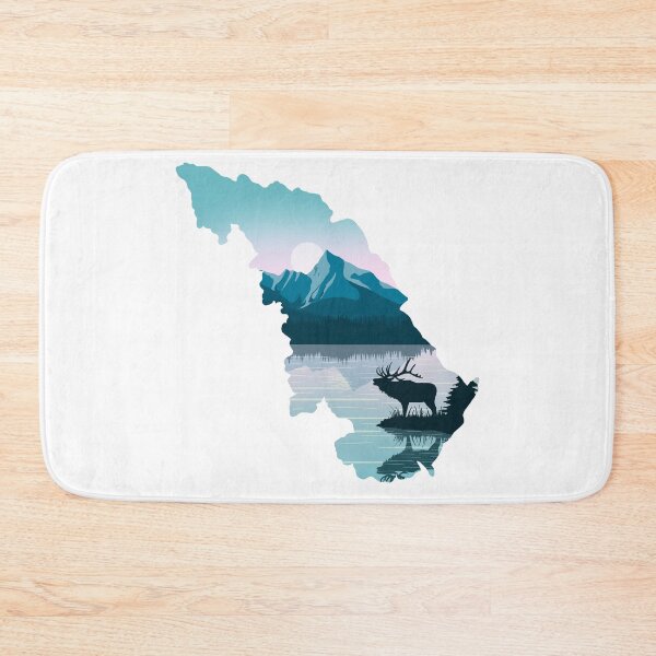 Artikelvorschau, Jasper National Park, Karte, Landschaft und Natur entworfen und verkauft von landscapeworlds.
