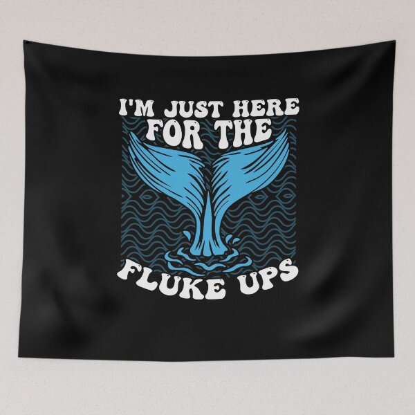 Item preview, Whale Watching Fluke Ups Funny Marine Mammal designed and sold by StrongShirts.