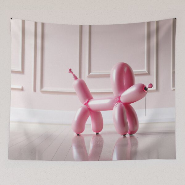 Item preview, Dog in a light pink room designed and sold by Zirrko.