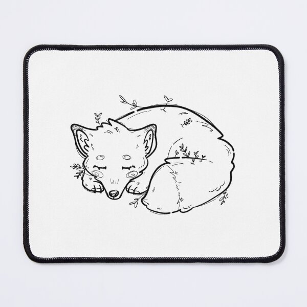 Item preview, sleepy foxy designed and sold by okamiiwitch.