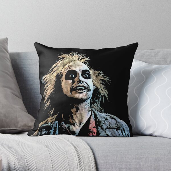beetlejuice Throw Pillow