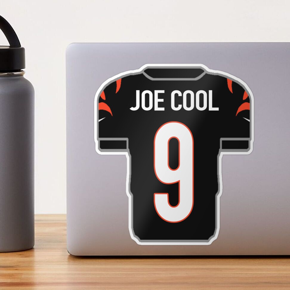 Joe Cool Jersey Sticker for Sale by sarascoprox