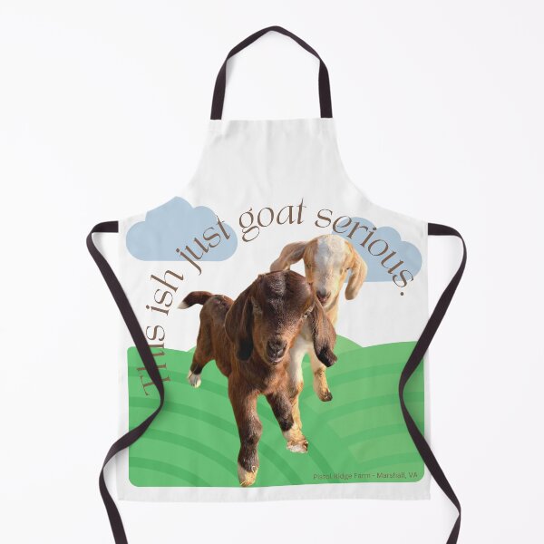 Item preview, Goat Serious | Cute Goats | Funny Goats | Goat Puns designed and sold by PistolRidgeFarm.